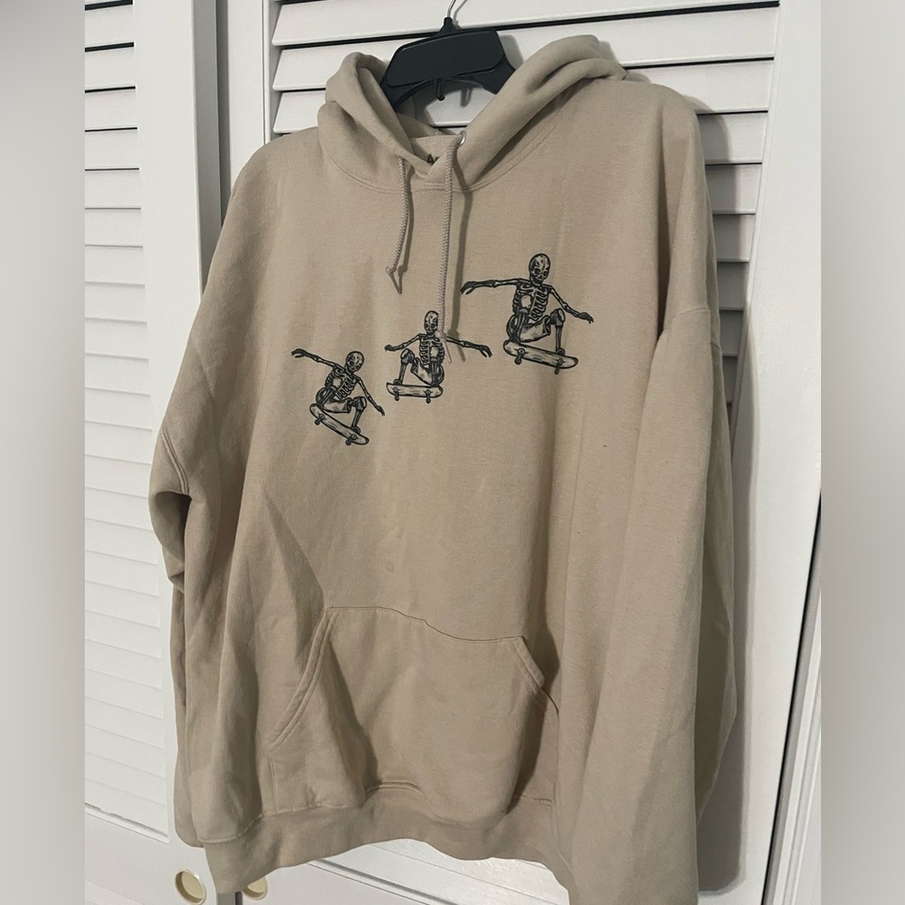 Skeletons Skateboarding Hoodie
